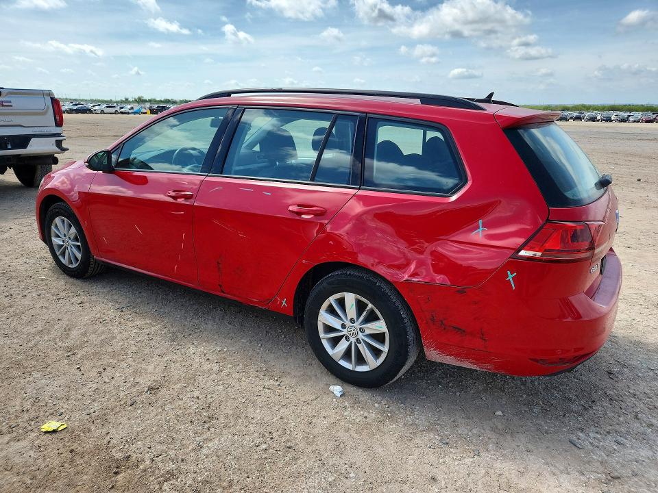 2017 Volkswagen VIN 3VWC17AU6HM500951 COPART salvage auction — SIDE, Tx - Salvage Vehicle Title, sold $3,200 on 2026-07-02 (photo 2)