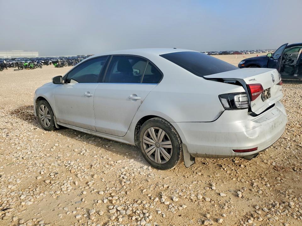 2017 Volkswagen Jetta VIN 3VW167AJ4HM389217 COPART salvage auction — REAR END, Tx - Salvage Vehicle Title, sold $375 on 2026-07-09 (photo 2)