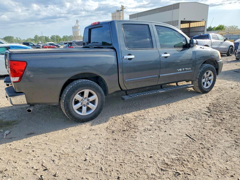 2011 Nissan TITAN VIN 1N6BA0ED6BN315695 COPART salvage auction — REAR END, Ks - Cert Of Title-Salvage, sold $1,100 on 2026-07-02 (photo 3)