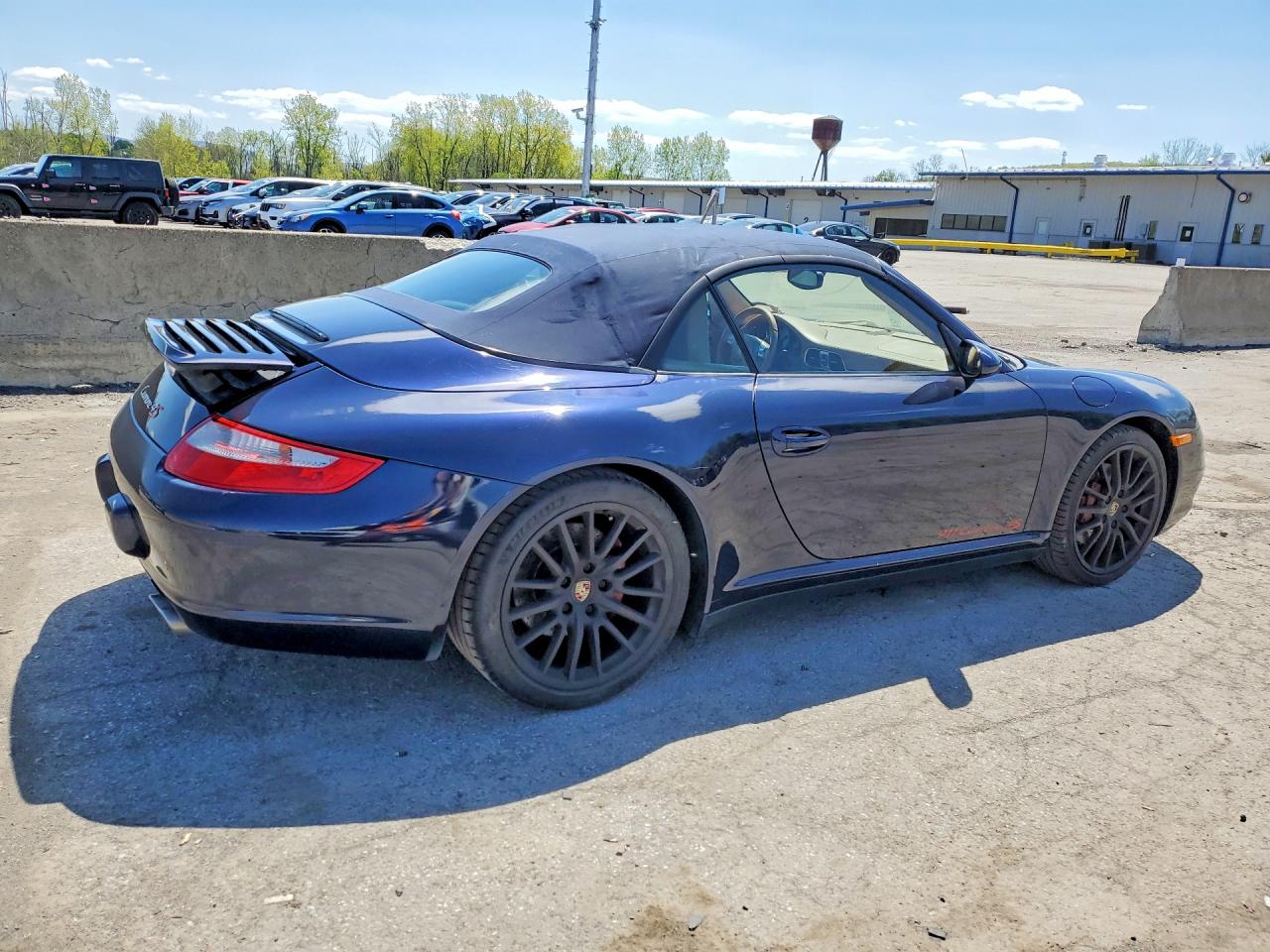 2007 Porsche 911 VIN WP0CB29977S775298 COPART salvage auction — Water/Flood, FL - CERT OF TITLE SLVG REBUILDABLE, sold $32,000 on 2026-06-11 (photo 3)