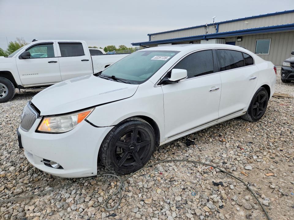 2011 Buick Lacrosse VIN 1G4GC5ED9BF357137 COPART salvage auction — FRONT END, Mi - Certificate Of Title, sold $900 on 2026-07-02 (photo 1)