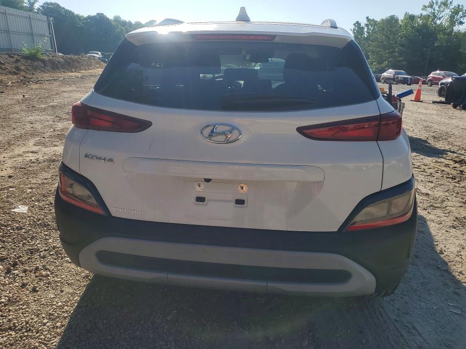 2023 Hyundai Kona VIN KM8K32AB6PU973779 COPART salvage auction — FRONT END, Nc - Salvage Certificate Of Title, sold $1,850 on 2026-07-17 (photo 6)