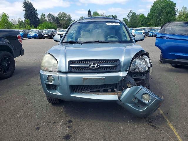 2007 Hyundai Tucson VIN KM8JN72D17U635774 COPART salvage auction — FRONT END, Or - Salvage Title Certificate, sold $450 on 2026-07-06 (photo 5)