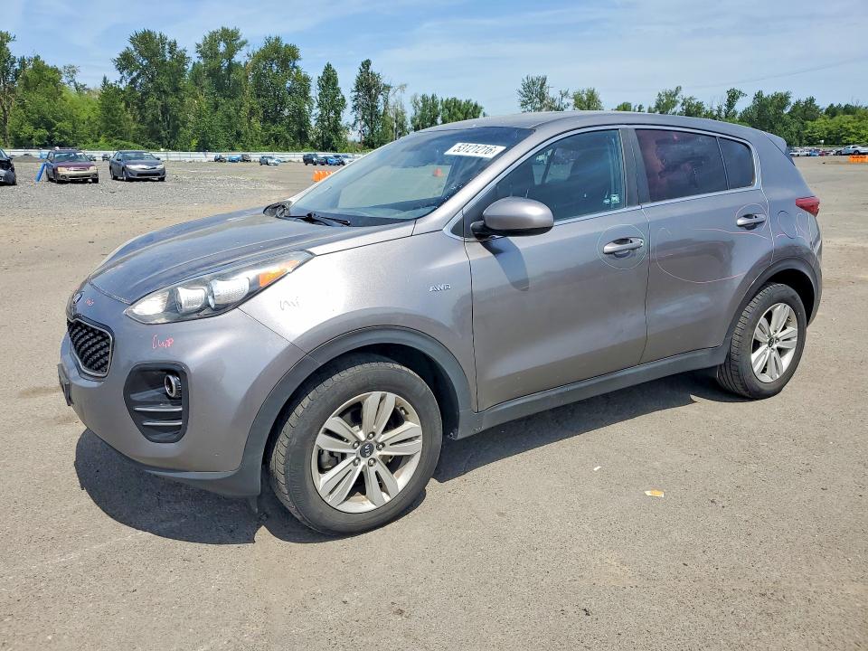 2018 Kia Sportage VIN KNDPMCAC1J7395053 COPART salvage auction — VANDALISM, Or - Salvage Title Certificate, sold $3,050 on 2026-07-06 (photo 1)