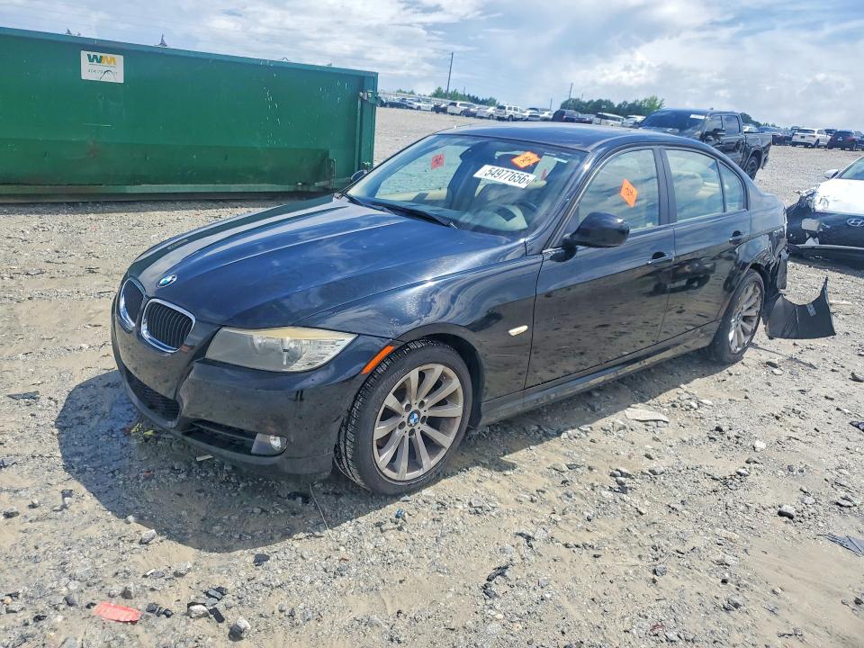 2011 BMW 3er VIN WBAPH7C50BE677060 COPART salvage auction — REAR END, GA - CERT OF TITLE-SALVAGE, sold $425 on 2026-07-08 (photo 1)