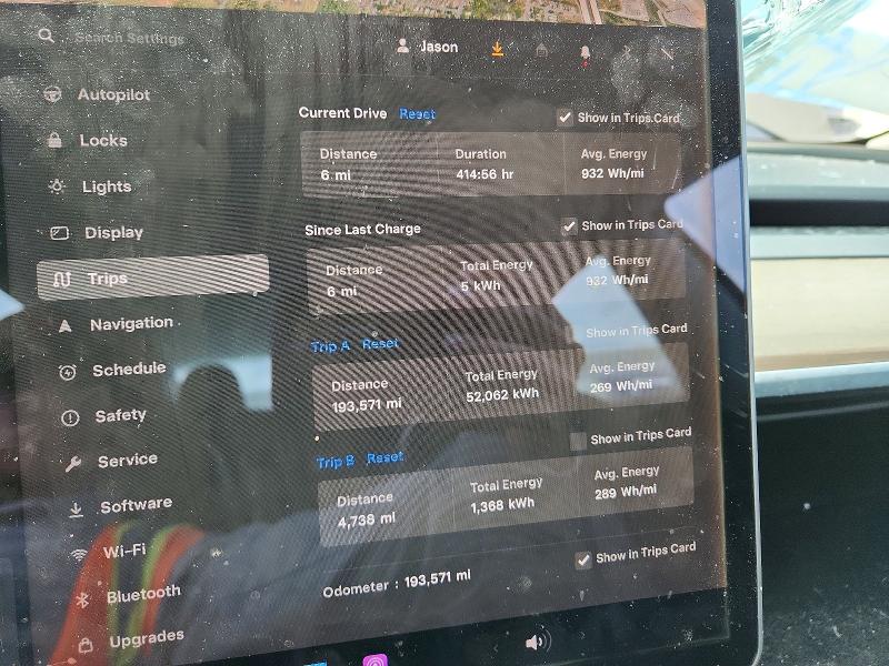 2019 Tesla Model 3 VIN 5YJ3E1EB2KF384205 COPART salvage auction — SIDE, Tx - Salvage Vehicle Title, sold $3,400 on 2026-07-09 (photo 9)