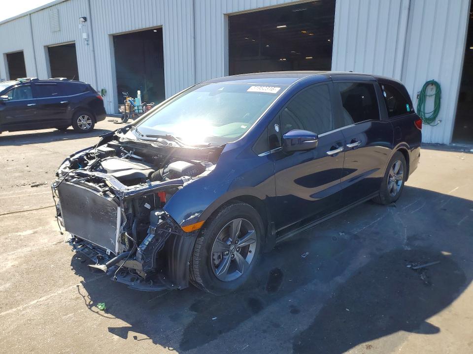 2022 Honda Odyssey VIN 5FNRL6H50NB015415 — COPART salvage auction photo