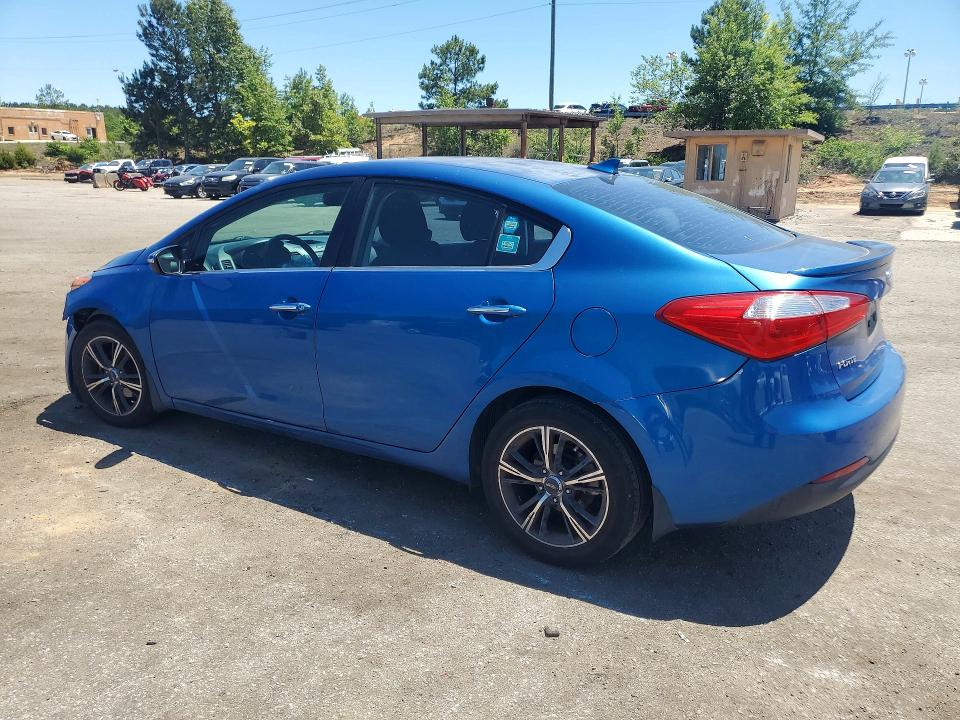 2014 Kia Forte VIN KNAFX4A84E5052384 COPART salvage auction — FRONT END, Sc - Cert Of Title-Salvage, sold $1,000 on 2026-07-17 (photo 2)