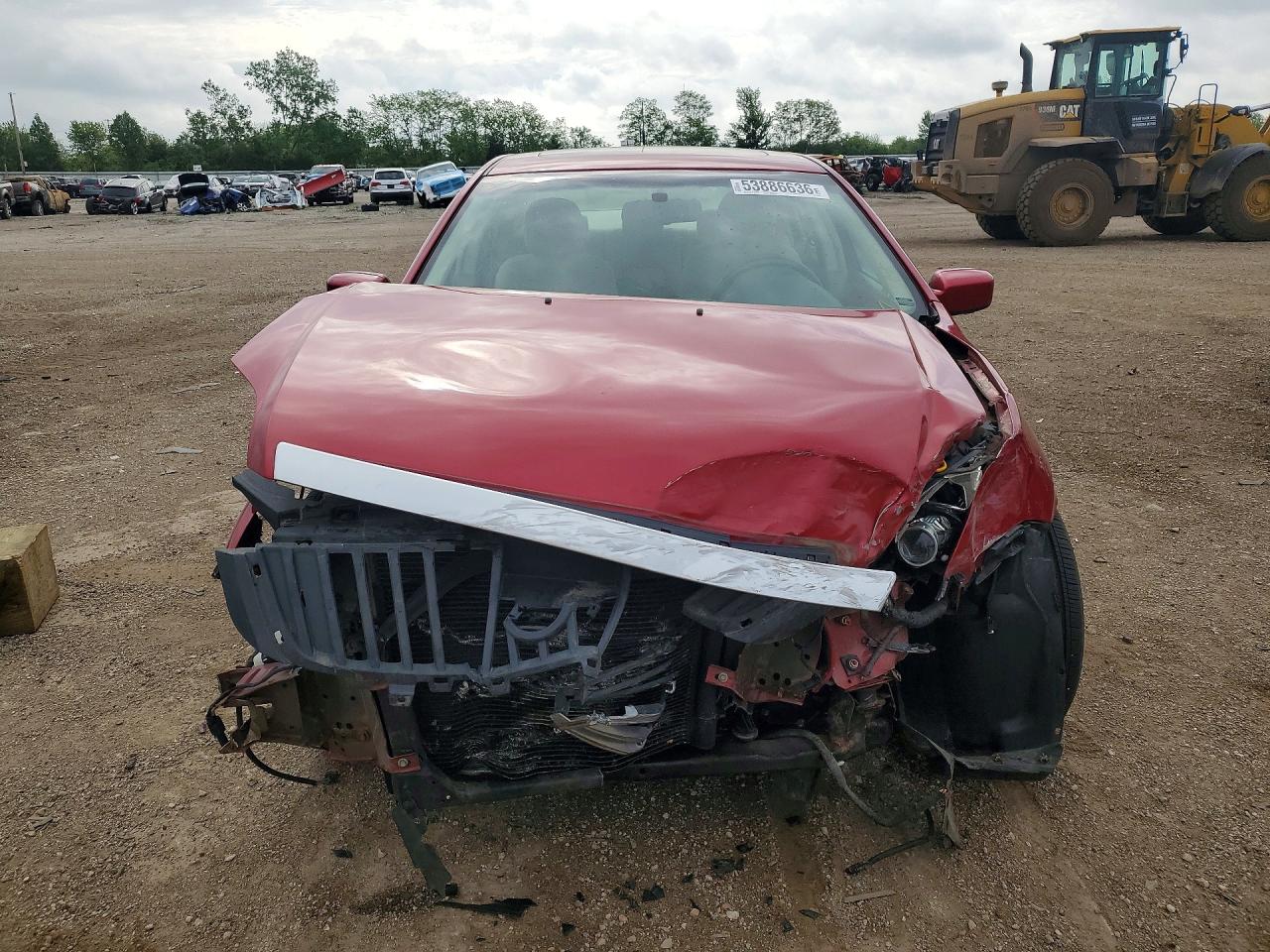 2010 Mercury Milan VIN 3MEHM0HA1AR656440 COPART salvage auction — Front End, IL - SALVAGE CERTIFICATE, sold $350 on 2026-06-30 (photo 5)