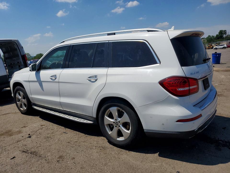 2017 Mercedes-benz Gls-klasse VIN 4JGDF6EE8HA957968 COPART salvage auction — MECHANICAL, Pa - Cert Of Title (P), sold $7,600 on 2026-07-27 (photo 2)