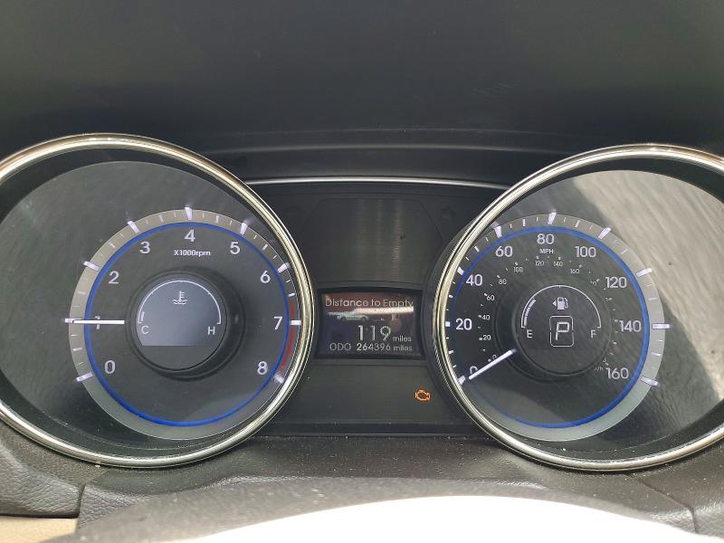 2012 Hyundai Sonata VIN 5NPEC4AC9CH373221 COPART salvage auction — SIDE, Sc - Cert Of Title-Salvage, sold $550 on 2026-07-16 (photo 9)