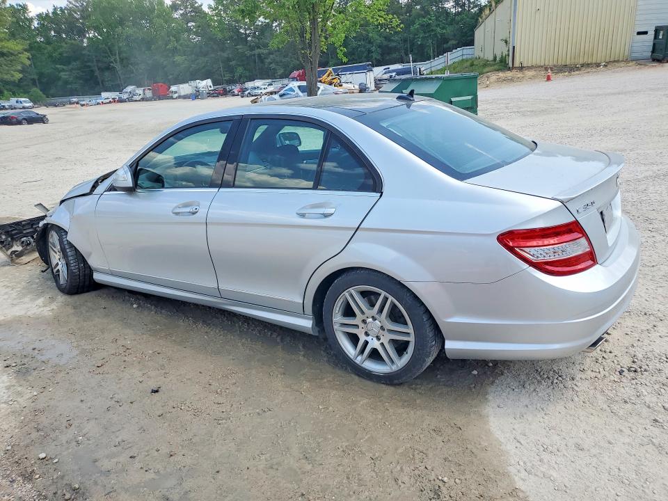 2008 Mercedes-benz C-klasse VIN WDDGF56X28F043154 COPART salvage auction — FRONT END, Nc - Salvage Certificate Of Title, sold $325 on 2026-07-24 (photo 2)