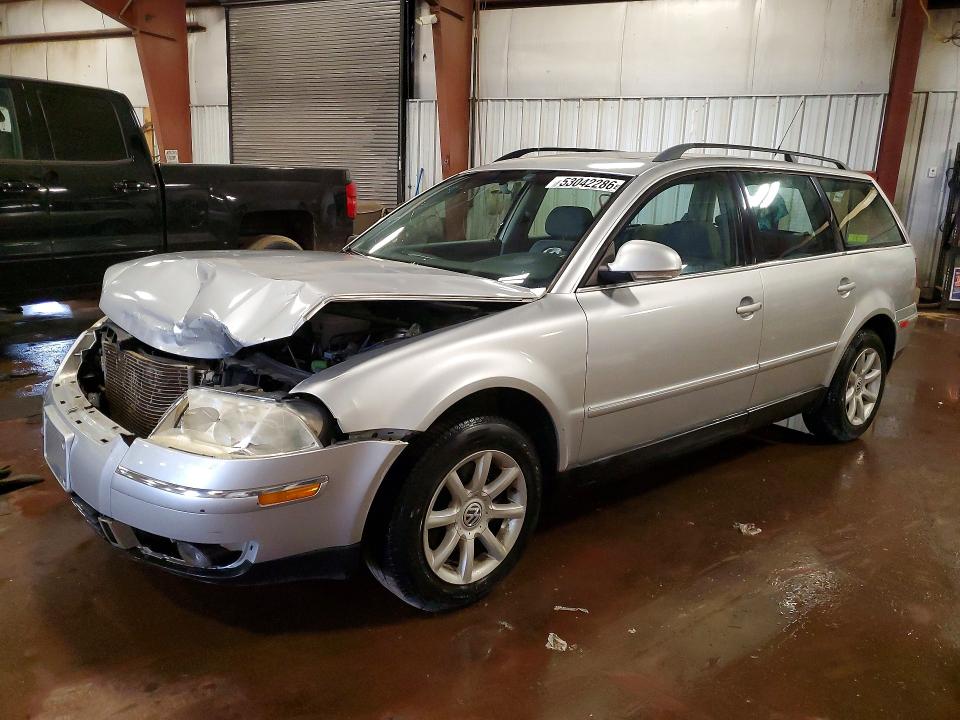 2004 Volkswagen Passat VIN WVWVD63B44E296238 COPART salvage auction — FRONT END, Mi - Certificate Of Title, sold $425 on 2026-07-10 (photo 1)