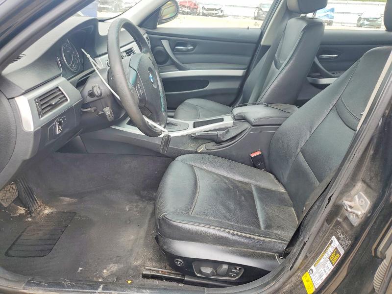 2011 BMW 3er VIN WBAPK7C52BA971598 COPART salvage auction — FRONT END, Il - Salvage Certificate, sold $600 on 2026-07-07 (photo 7)