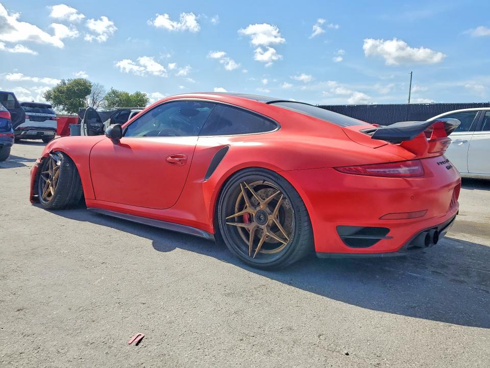 2014 Porsche 911 VIN WP0AD2A96ES166777 COPART salvage auction — FRONT END, Fl - Cert Of Title Slvg Rebuildable, sold $62,000 on 2026-08-06 (photo 2)
