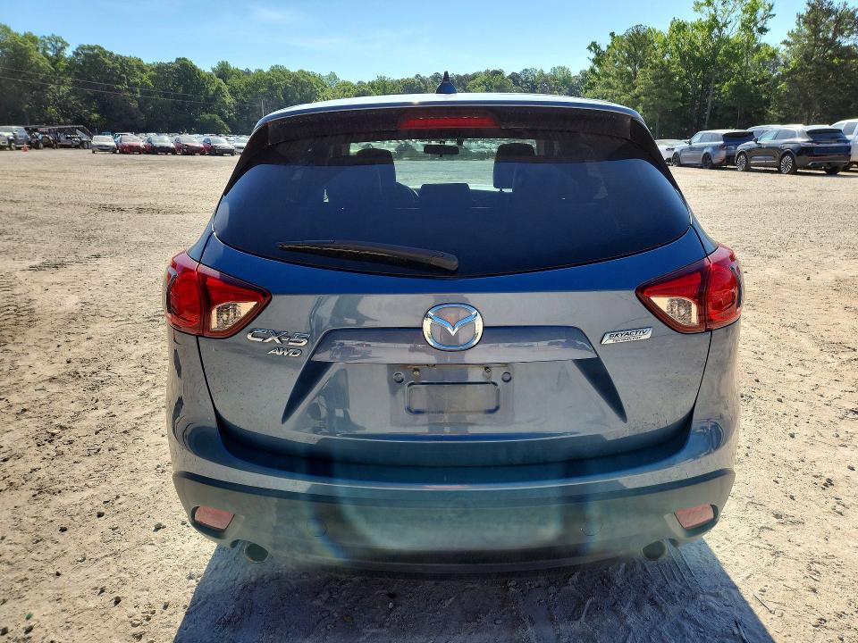2016 Mazda Cx-5 VIN JM3KE4DY4G0701675 COPART salvage auction — FRONT END, Nc - Salvage Certificate Of Title, sold $3,950 on 2026-07-06 (photo 6)