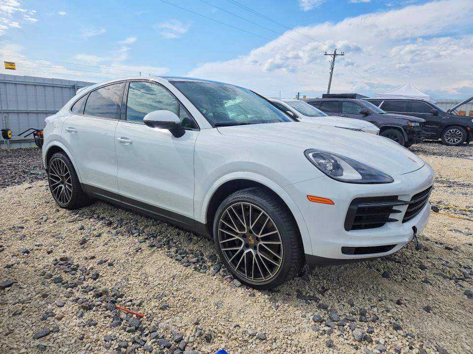 2022 Porsche VIN WP1BA2AY9NDA48097 COPART salvage auction — HAIL, Mo - Salvage Certificate Of Title, sold $28,250 on 2026-07-06 (photo 4)