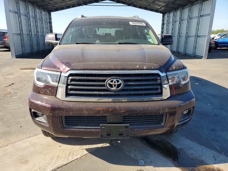 2018 Toyota Sequoia VIN 5TDZY5G13JS069355 COPART salvage auction — REAR END, Ca - Salvage Certificate, sold $7,400 on 2026-07-09 (photo 5)