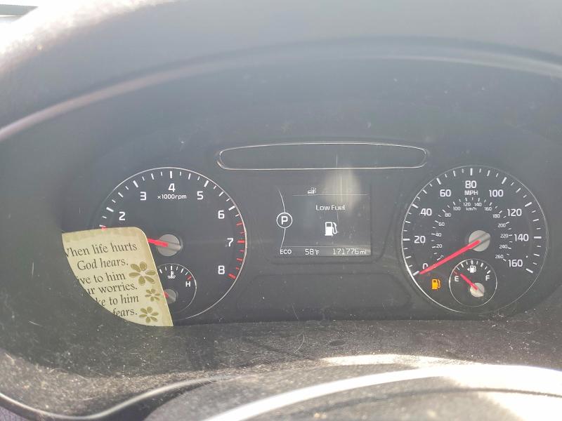2018 Kia VIN 5XYPGDA55JG418061 COPART salvage auction — FRONT END, Ny - Mv-907A Salvage Certificate, sold $1,300 on 2026-07-06 (photo 9)