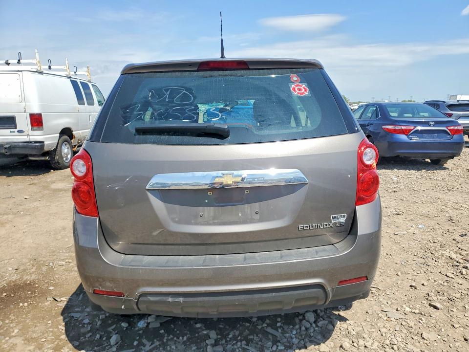 2010 Chevrolet Equinox VIN 2CNALBEW4A6410633 COPART salvage auction — ROLLOVER, Il - Salvage Certificate, sold $1,150 on 2026-07-08 (photo 6)