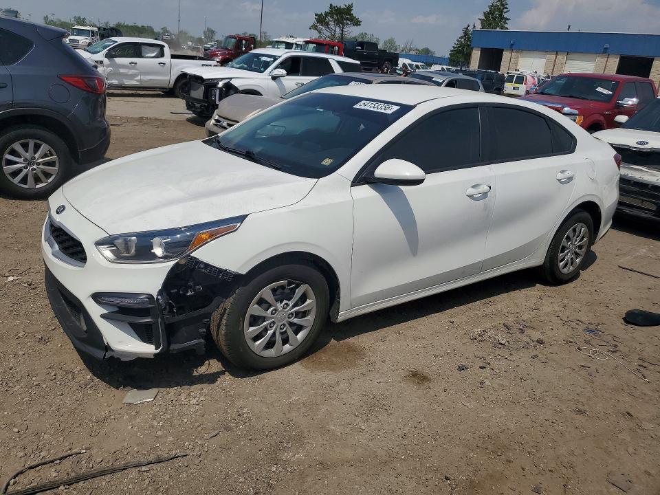 2021 Kia Forte VIN 3KPF24AD1ME319871 COPART salvage auction — FRONT END, Mi - Scrap Certificate Of Title, sold $2,650 on 2026-07-10 (photo 1)