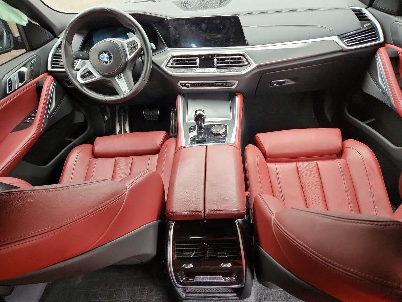 2022 BMW X6 VIN 5UXCY6C01N9K85524 COPART salvage auction — REAR END, Md - Cert Of Salvage > 75% Damage, sold $3,450 on 2026-07-28 (photo 8)