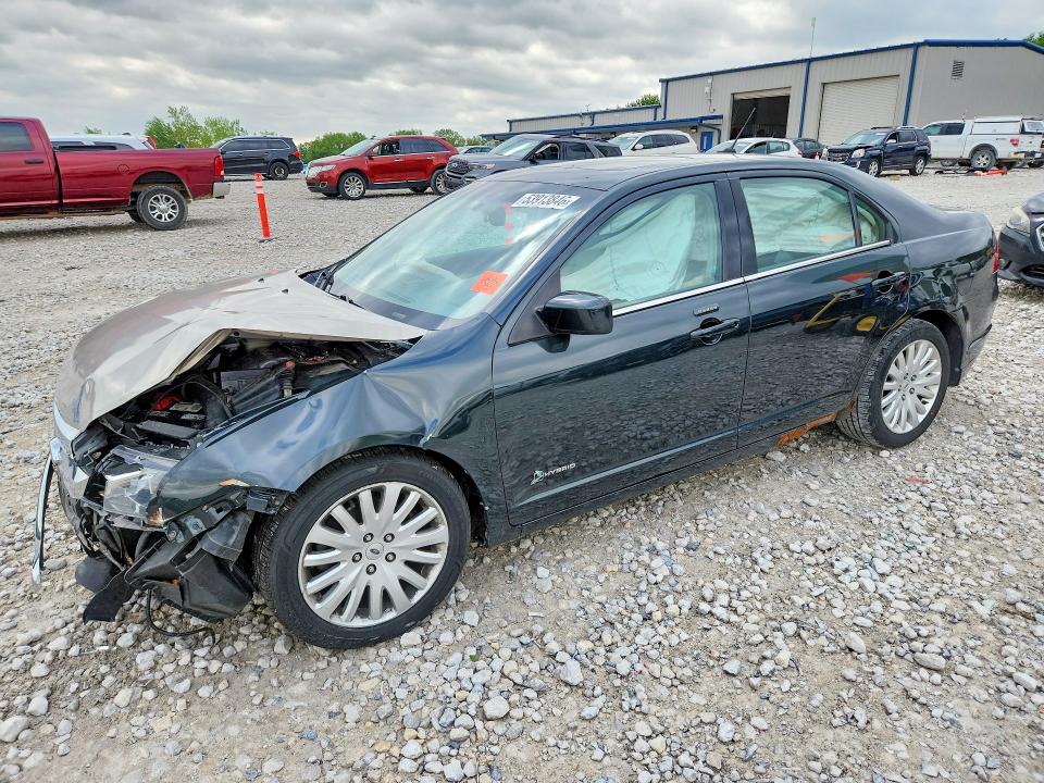 2010 Ford Fusion VIN 3FADP0L35AR130284 COPART salvage auction — FRONT END, MI - CERTIFICATE OF TITLE, sold $400 on 2026-07-09 (photo 1)