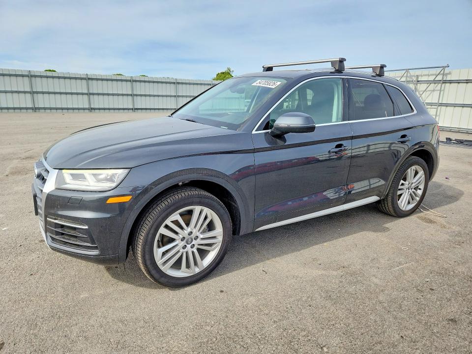 2019 Audi Q5 VIN WA1BNAFY4K2085679 COPART salvage auction — REAR END, Ma - Cert Of Title-Salvage, sold $11,700 on 2026-07-08 (photo 1)
