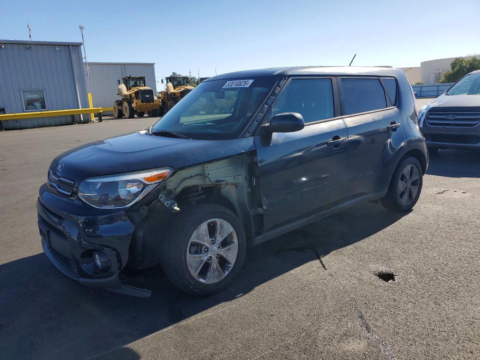 2017 Kia VIN KNDJP3A55H7418553 COPART salvage auction — FRONT END, Ca - Salvage Certificate, sold $1,600 on 2026-07-06 (photo 1)