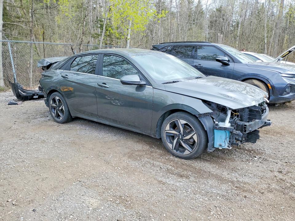 2021 Hyundai VIN KMHLN4AG4MU069026 COPART salvage auction — REAR END, Salvage Title, sold $2,150 on 2026-07-14 (photo 4)