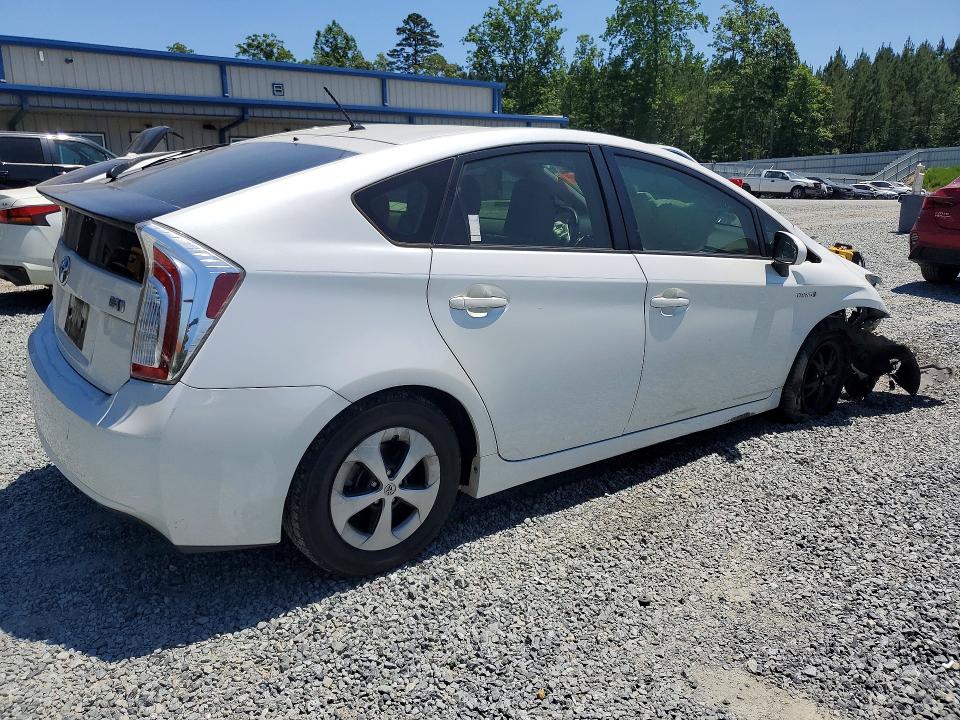 2015 Toyota Prius VIN JTDKN3DU5F0396573 COPART salvage auction — FRONT END, Nc - Salvage Certificate Of Title, sold $175 on 2026-07-30 (photo 3)