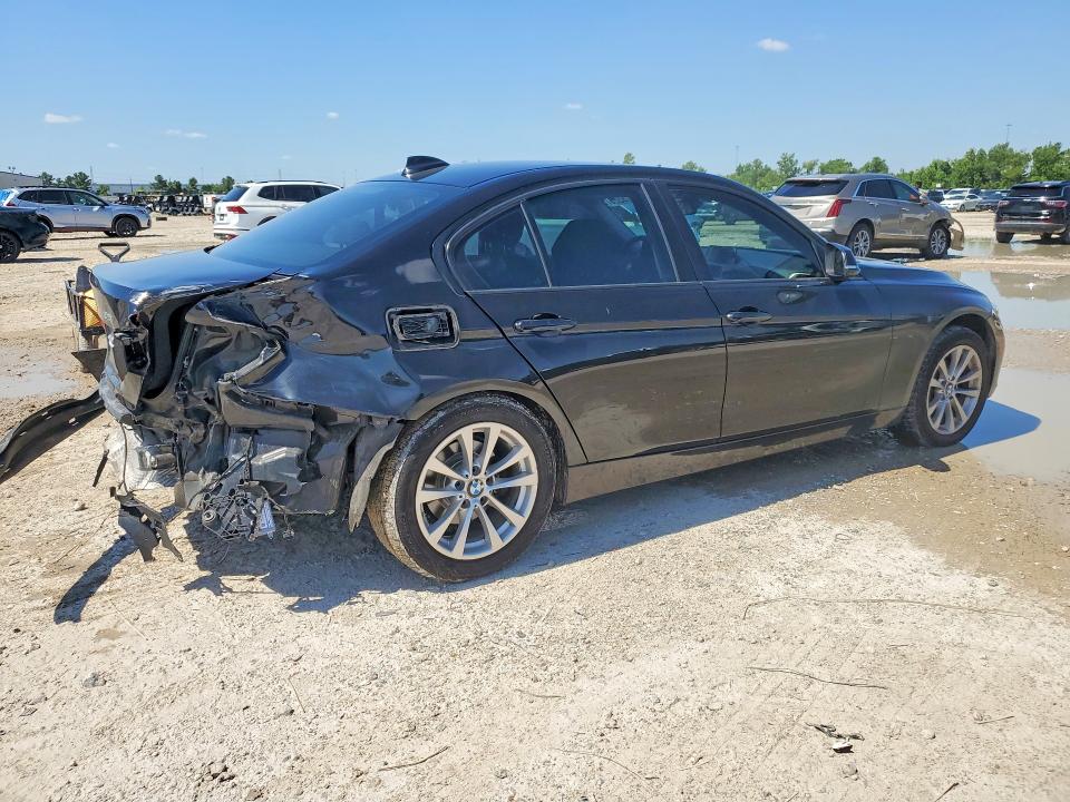 2018 BMW 3er VIN WBA8E1G5XJNU90170 COPART salvage auction — REAR END, Tx - Salvage Vehicle Title, sold $1,750 on 2026-07-31 (photo 3)