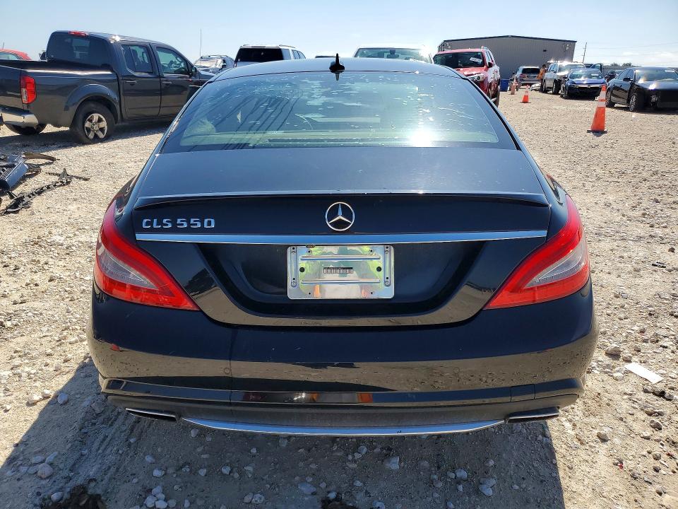 2014 Mercedes-benz Cls-klasse VIN WDDLJ7DB9EA122801 COPART salvage auction — FRONT END, Tx - Salvage Vehicle Title, sold $950 on 2026-08-13 (photo 6)