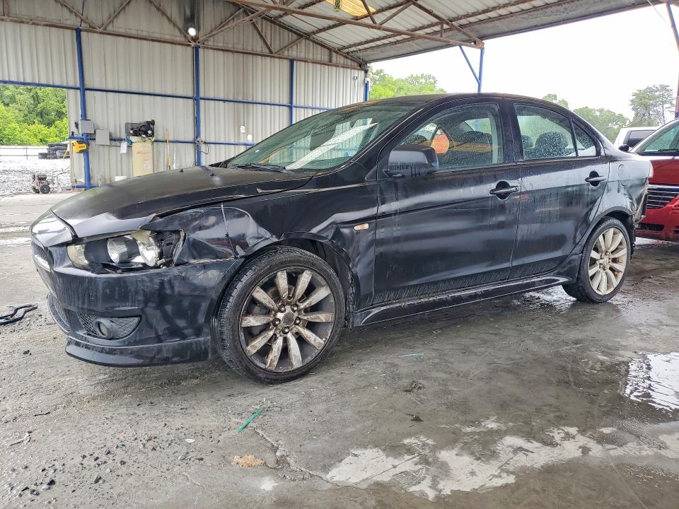 2011 Mitsubishi Lancer VIN JA32U8FW6BU002918 COPART salvage auction — FRONT END, GA - CERT OF TITLE-SALVAGE, sold $425 on 2026-07-16 (photo 1)