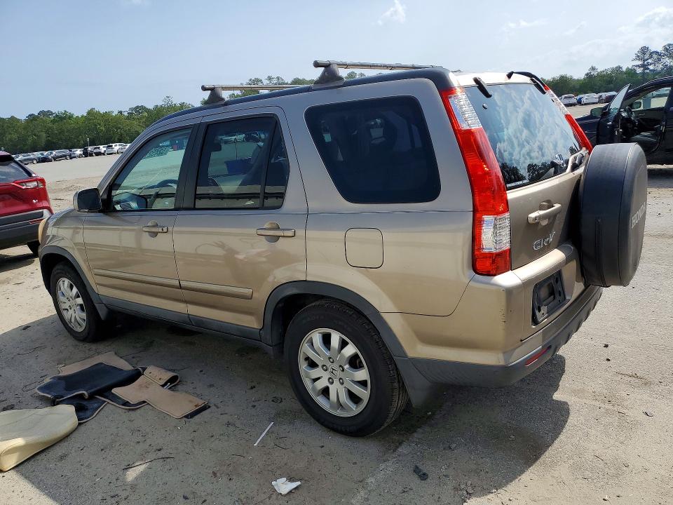 2006 Honda Cr-v VIN SHSRD78946U420256 COPART salvage auction — NORMAL WEAR, Sc - Certificate Of Title, sold $1,750 on 2026-07-09 (photo 2)