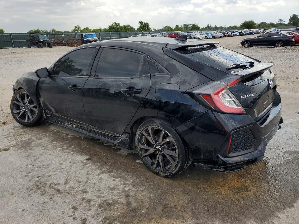 2018 Honda Civic VIN SHHFK7H48JU208746 COPART salvage auction — FRONT END, Mo - Salvage Certificate Of Title, sold $4,100 on 2026-07-06 (photo 2)