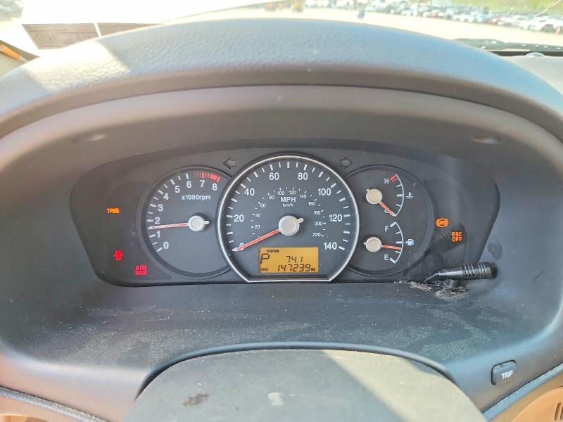 2008 Kia Rondo VIN KNAFG526587164302 COPART salvage auction — FRONT END, Pa - Certificate Of Salvage, sold $600 on 2026-07-17 (photo 9)