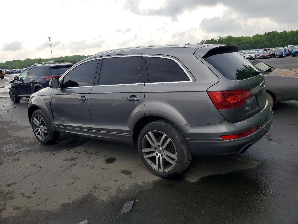 2012 Audi Q7 VIN WA1LGAFEXCD010088 COPART salvage auction — SIDE, Nj - Cert Of Title W/Salvage Histor, sold $1,700 on 2026-07-21 (photo 2)