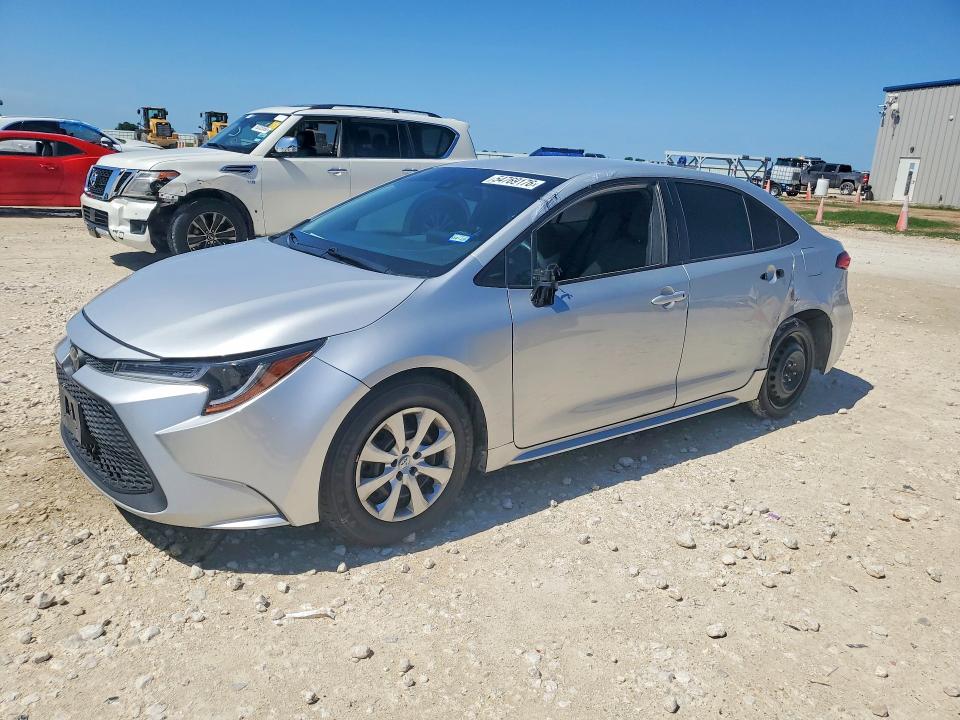 2022 Toyota Corolla VIN 5YFEPMAEXNP274113 COPART salvage auction — SIDE, Tx - Salvage Vehicle Title, sold $150 on 2026-07-09 (photo 1)