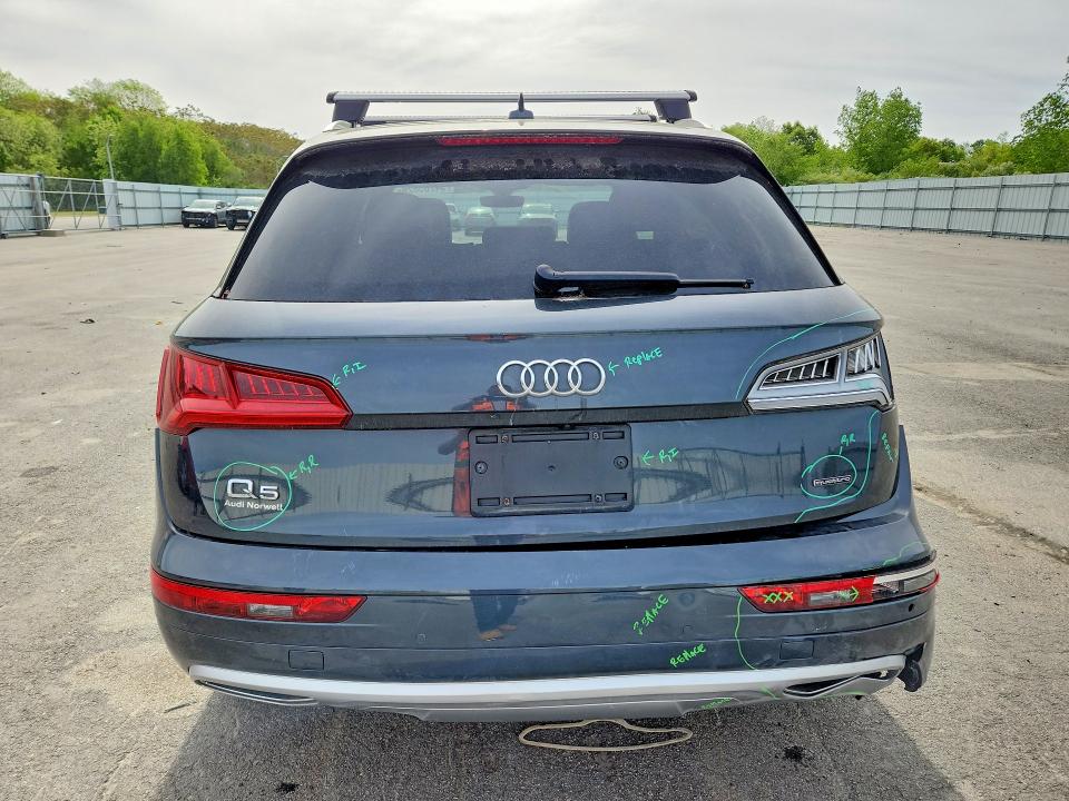 2019 Audi Q5 VIN WA1BNAFY4K2085679 COPART salvage auction — REAR END, Ma - Cert Of Title-Salvage, sold $11,700 on 2026-07-08 (photo 6)
