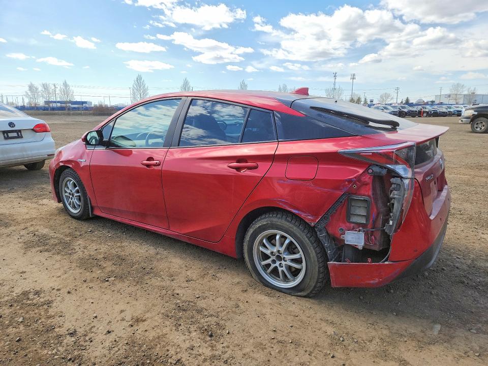 2017 Toyota Prius VIN JTDKARFU7H3530951 COPART salvage auction — FRONT END, AB - BOS - SALVAGE, sold $2,700 on 2026-07-21 (photo 2)
