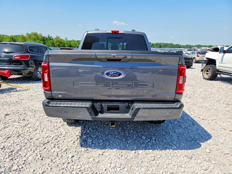 2022 Ford F-150 VIN 1FTFW1ED4NFB47551 COPART salvage auction — FRONT END, Mi - Certificate Of Title, sold $18,700 on 2026-07-09 (photo 6)
