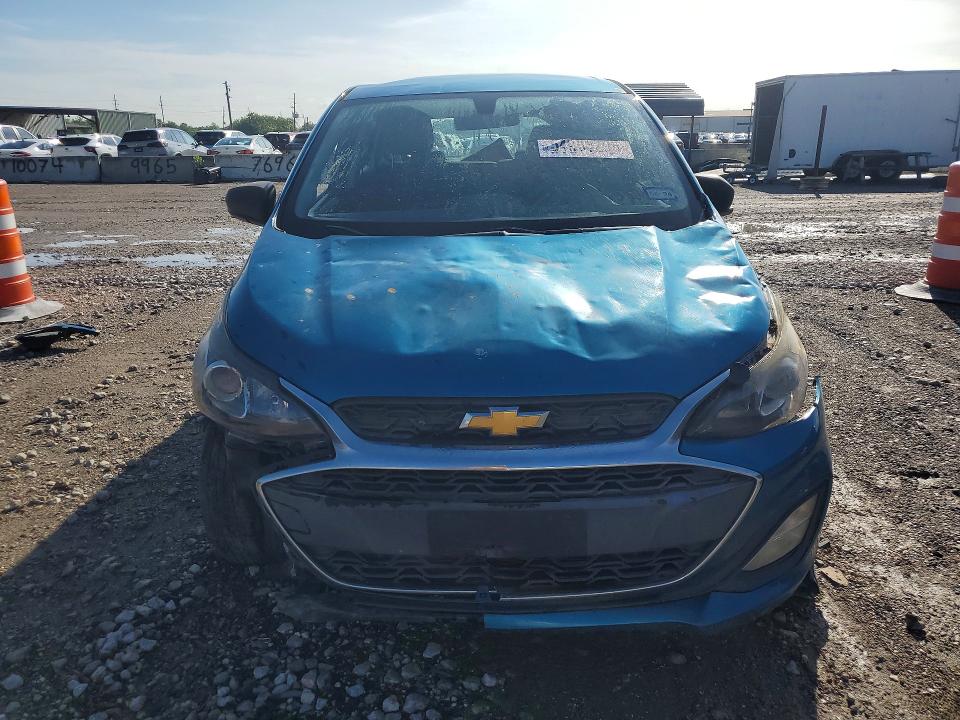 2019 Chevrolet Spark VIN KL8CB6SA9KC736347 COPART salvage auction — ALL OVER, Tx - Salvage Vehicle Title, sold $150 on 2026-07-30 (photo 5)