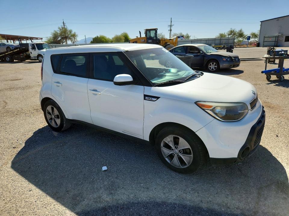 2015 Kia Soul VIN KNDJN2A23F7231489 COPART salvage auction — FRONT END, AZ - CERT OF TITLE - SALVAGE, sold $325 on 2026-07-24 (photo 4)