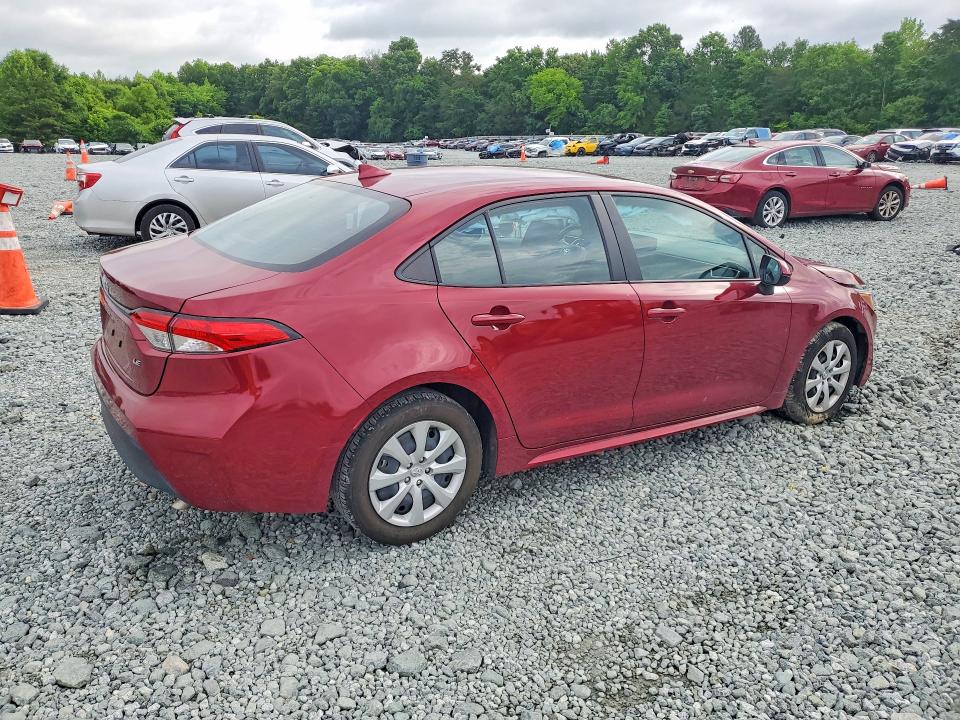 2025 Toyota Corolla VIN 5YFB4MDE7SP231903 COPART salvage auction — FRONT END, NC - SALVAGE CERTIFICATE OF TITLE, sold $150 on 2026-07-29 (photo 3)