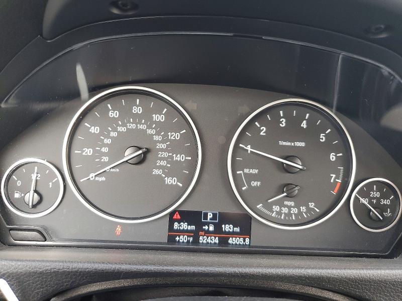 2018 BMW VIN WBA8A3C56JA505218 COPART salvage auction — SIDE, Il - Salvage Certificate, sold $550 on 2026-07-21 (photo 9)