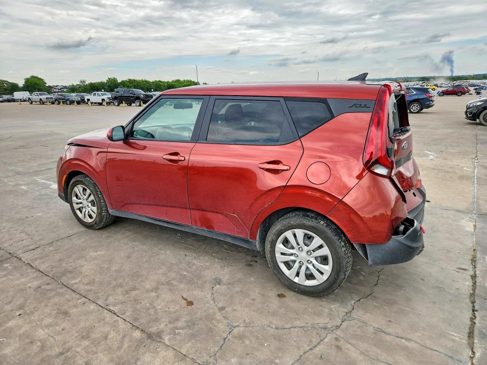 2021 Kia Soul VIN KNDJ23AU7M7768153 COPART salvage auction — REAR END, Tx - Salvage Vehicle Title, sold $2,600 on 2026-07-08 (photo 2)