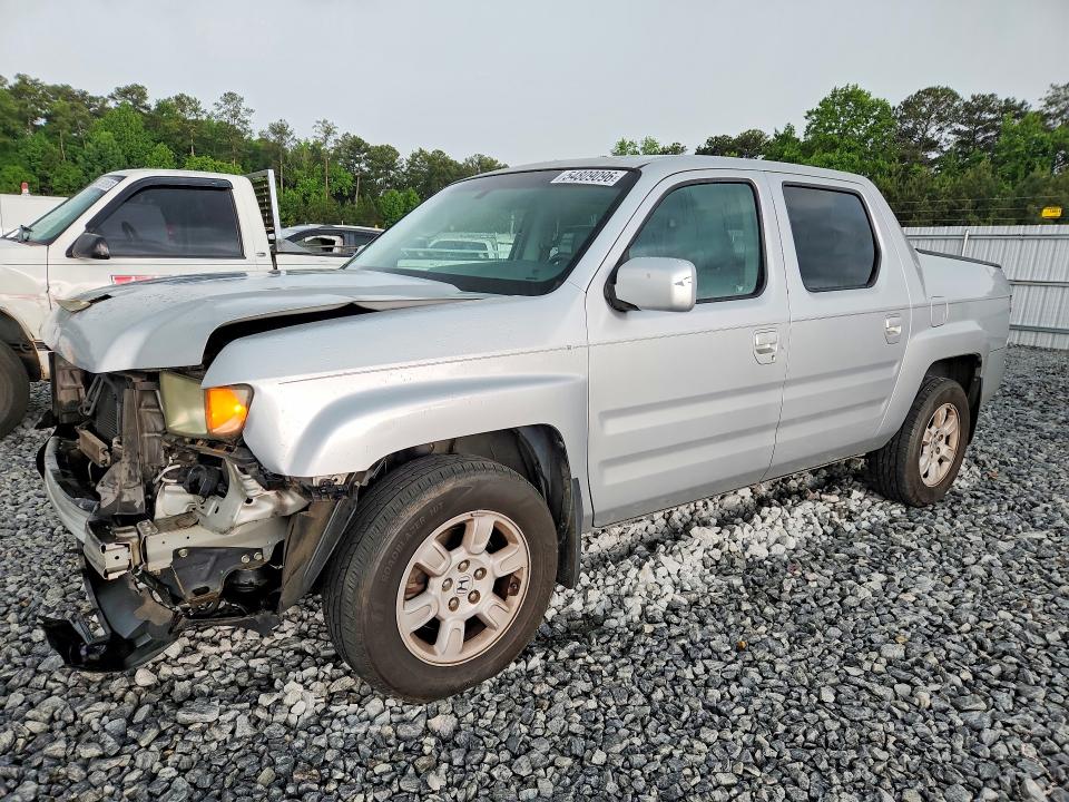 2007 Honda Ridgeline VIN 2HJYK16557H535638 COPART salvage auction — FRONT END, GA - CERT OF TITLE-SALVAGE, sold $1,050 on 2026-07-09 (photo 1)