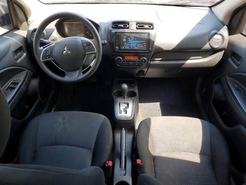 2022 Mitsubishi Mirage VIN ML32FUFJ8NHF09346 COPART salvage auction — REAR END, Md - Cert Of Salvage < 75% Damage, sold $2,950 on 2026-07-28 (photo 8)