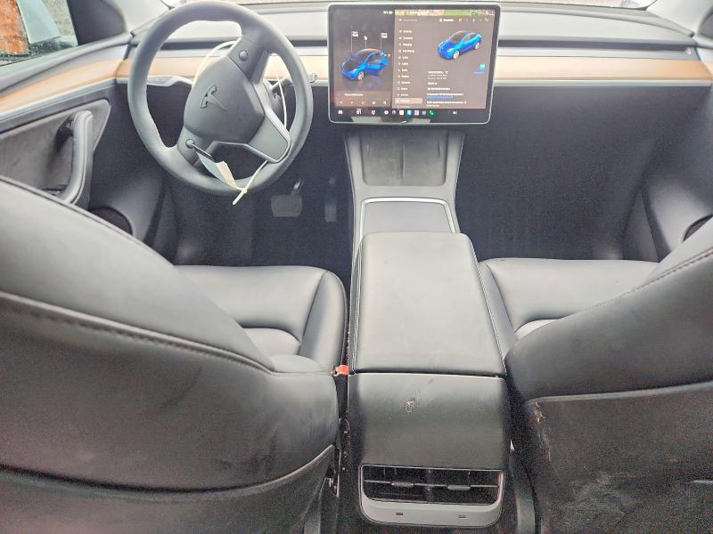 2023 Tesla Model y VIN 7SAYGDEE7PA141234 COPART salvage auction — REAR END, Mo - Salvage Certificate Of Title, sold $14,500 on 2026-07-27 (photo 8)